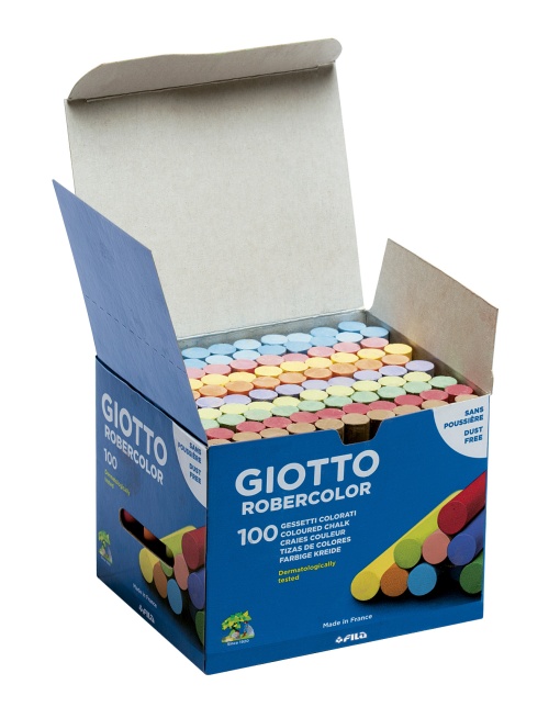 Giz GIOTTO Robercolor cores com 100 unidades