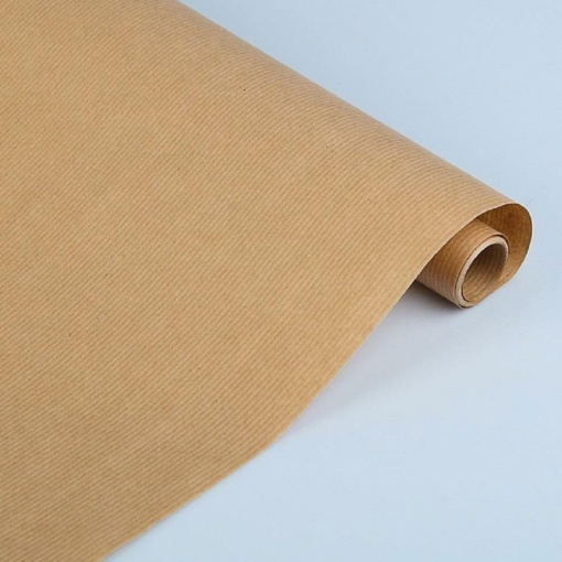 Papel de Embrulho SADIPAL Kraft Rolo 1x3m Castanho
