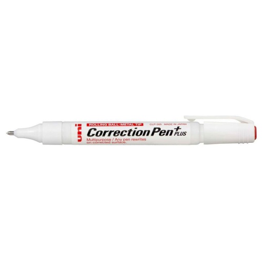 Corretor caneta UNI Clp 300/305 ponta metálica 8ml