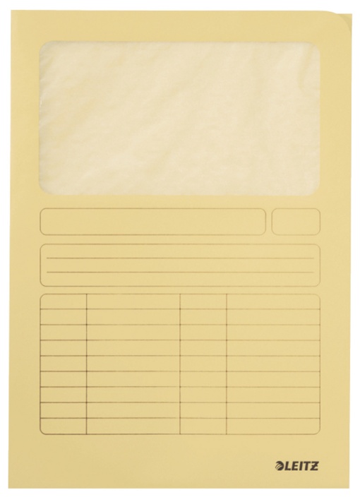 Pasta de Documentos LEITZ 3950 A4 Amarelo 15