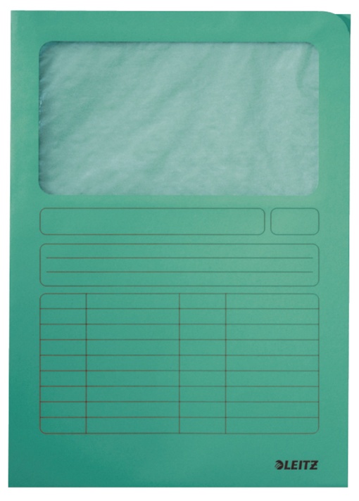 Pasta de Documentos LEITZ 3950 A4 Verde 50