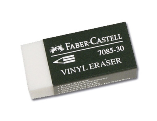 Borracha FABER-CASTELL Branca Pequena