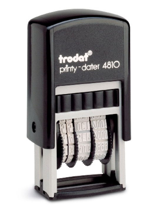 Datador autotintado TRODAT Printy 4810 3,8mm