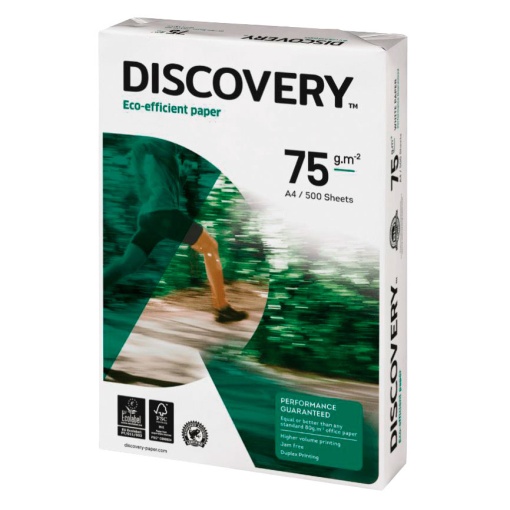 Papel Fotocópia A4 75g DISCOVERY Branco