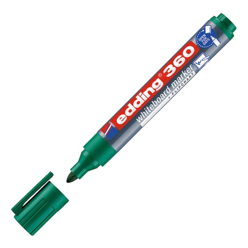 Marcador para quadro branco EDDING 360 1,5-3mm verde