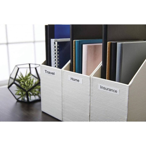 DYMO D1 45013 12mm x 7m black on white tape