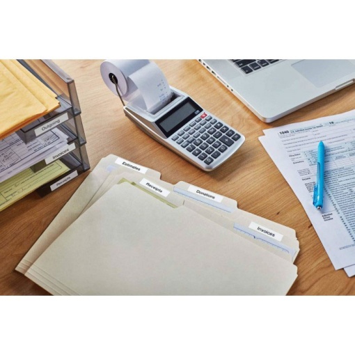 DYMO D1 45013 12mm x 7m black on white tape