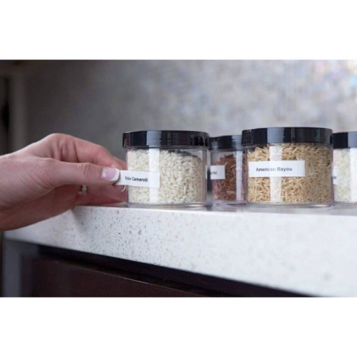 DYMO D1 45013 12mm x 7m black on white tape