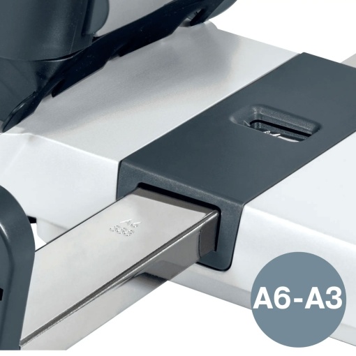 Furador Leitz modelo 5182 para 250 folhas prata