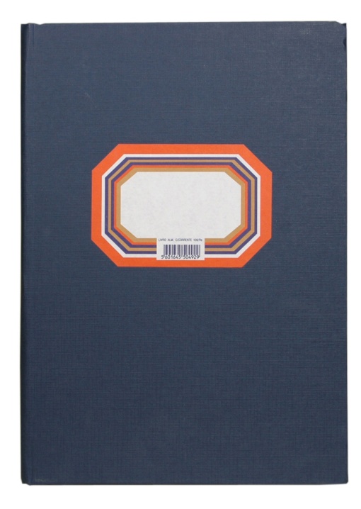 Livro de registo de conta corrente almaço 100 folhas 601