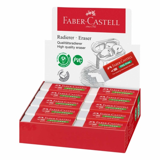 Borracha FABER-CASTELL branca grande