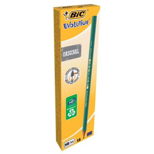 Lápis Grafite BIC Evolution 650 HB nº 2