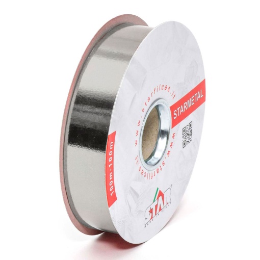 Fita de Embrulho STARMETAL 19mmx100m Prateado D