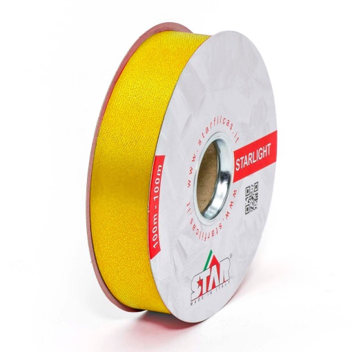 Fita de Embrulho STARLIGHT COTTON 31mmx100m Amarelo P58