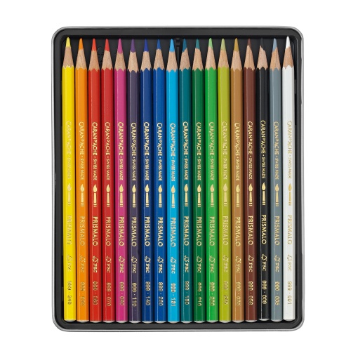 Lápis de Cor Caran D'ache Prismalo I caixa com 18