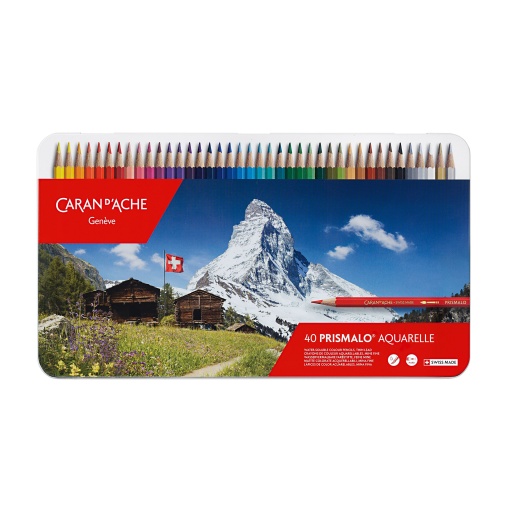 Lápis de Cor Caran D'ache Prismalo I caixa com 40