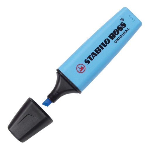 Sublinhador Fluorescente STABILO Boss Original Azul 31