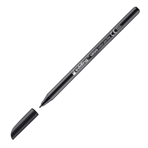 Marcador EDDING 1200 1mm preto