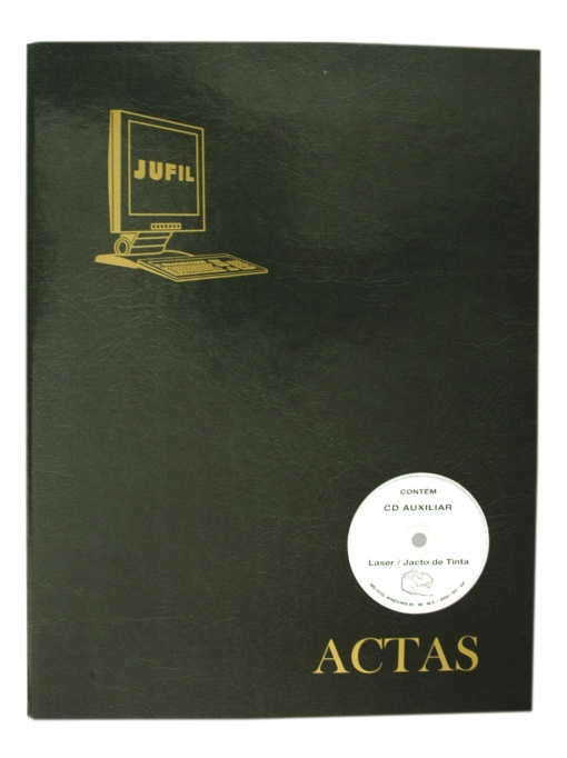 Livro de Atas para Impressão Laser/inkjet 60 folhas