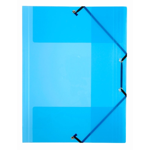 VIQUEL Propyglass A4 elastic folder, 30mm expandable, assorted