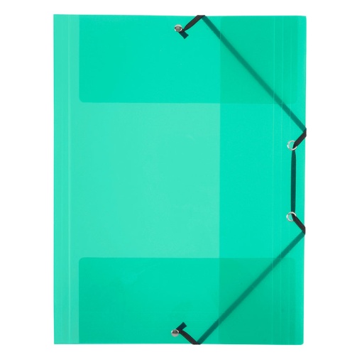 VIQUEL Propyglass A4 elastic folder, 30mm expandable, assorted
