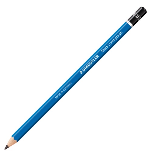 Lápis Grafite STAEDTLER Lumograph Mars 100 4B