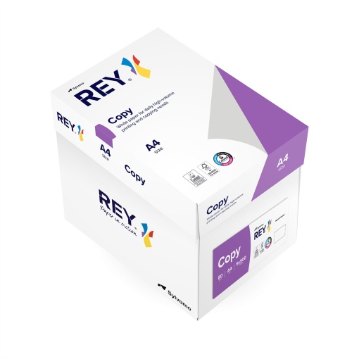 Papel Fotocópia A4 80g REY Copy Branco