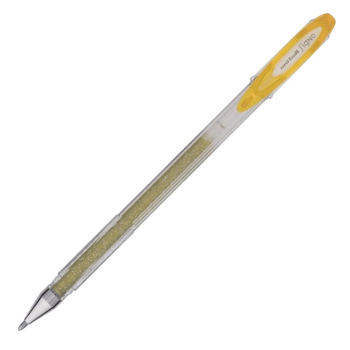 Roller Gel UNI-BALL Signo Sparkling UM-120 1mm Dourado