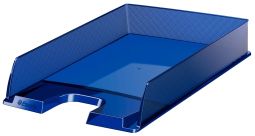 Tabuleiro de Secretária Plástico ESSELTE Europost Azul Translúcido