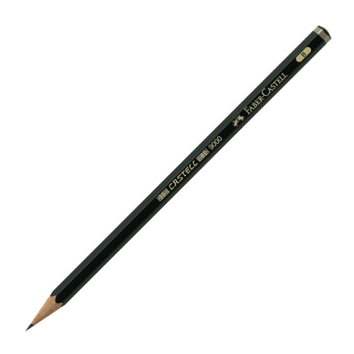 Lápis Grafite FABER-CASTELL 9000 B Nº 1