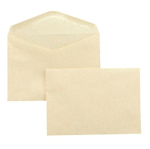 Envelope Oficial C6 114x162mm Creme caixa com 500