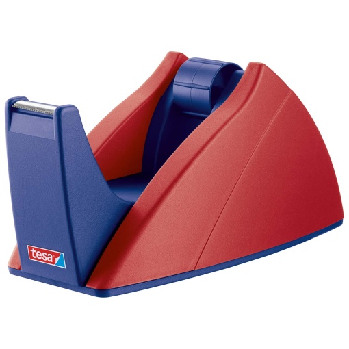 Desenrolador de secretária TESA Easy Cut 19mmx33m vermelho/azul