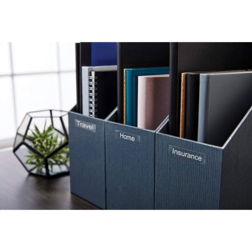 DYMO D1 45020 12mm x 7m white on transparent tape