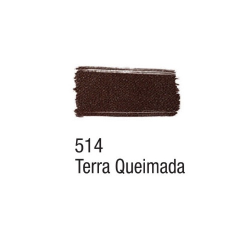 Tinta para tecido ACRILEX terra queimada 514 37ml