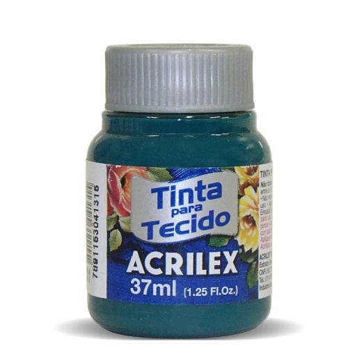 Tinta para Tecido ACRILEX Verde Bandeira 511 37ml