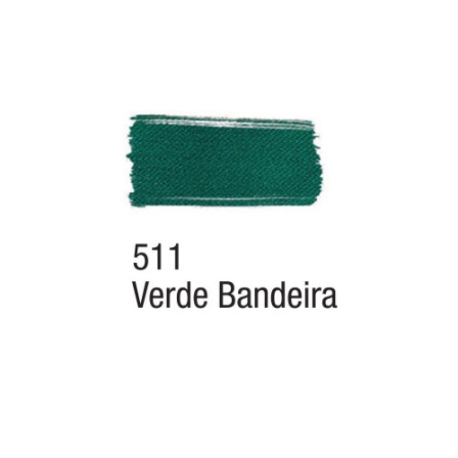 Tinta para tecido ACRILEX verde bandeira 511 37ml