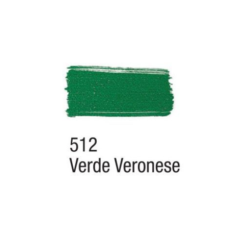 Tinta para tecido ACRILEX verde veronese 512 37ml