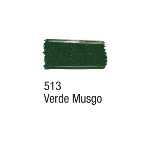 Tinta para tecido ACRILEX verde musgo 513 37ml