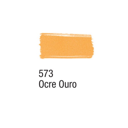 Tinta para tecido ACRILEX ocre ouro 573 37ml
