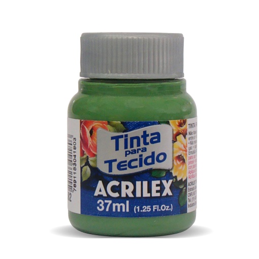 Tinta para Tecido ACRILEX Verde Relva 582 37ml