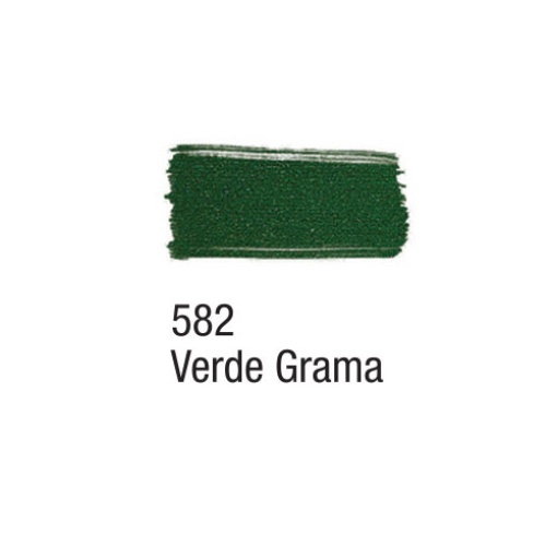 Tinta para tecido ACRILEX verde relva 582 37ml