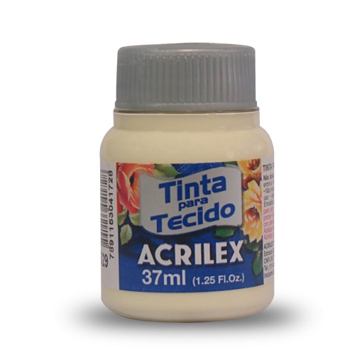Tinta para Tecido ACRILEX Marfim 529 37ml