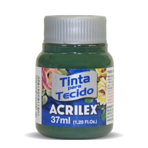 Tinta para Tecido ACRILEX Verde Pinheiro 546 37ml
