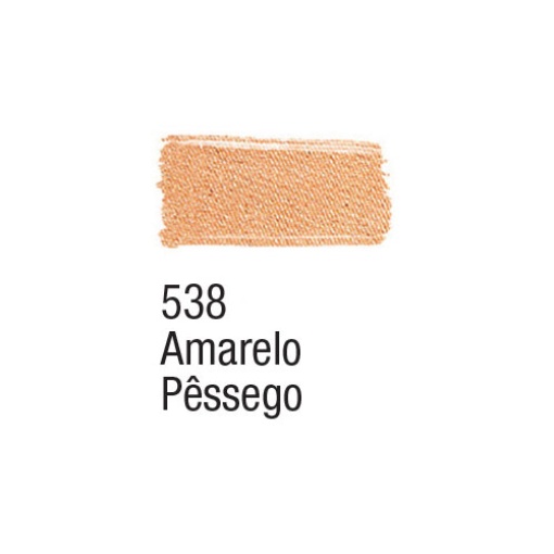 Tinta para tecido ACRILEX amarelo pele 538 37ml
