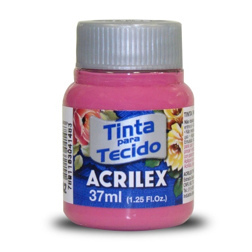Tinta para Tecido ACRILEX Rosa Escuro 542 37ml