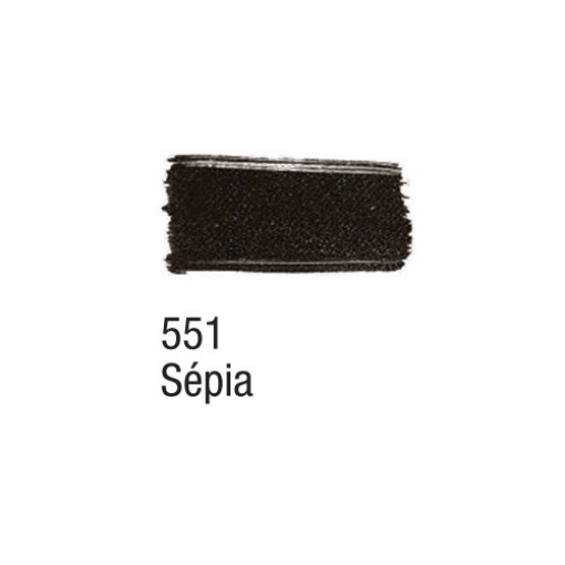 Tinta para tecido ACRILEX sépia 551 37ml