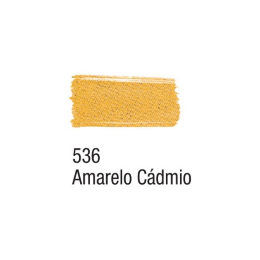Tinta para tecido ACRILEX amarelo cádmio 536 37ml