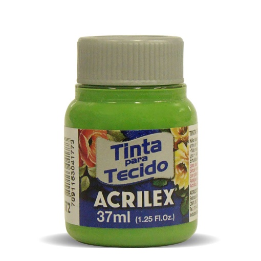 Tinta para Tecido ACRILEX Verde Abacate 572 37ml