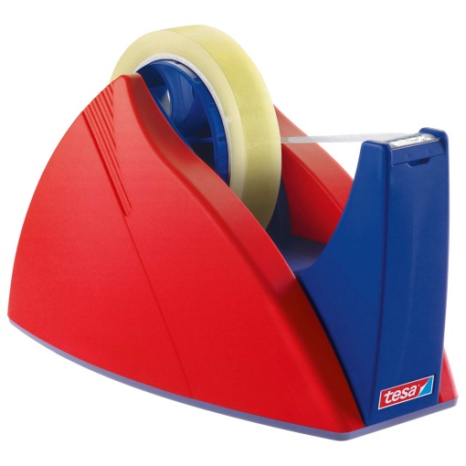 Desenrolador de secretária TESA Easy Cut Professional 66mx25mm vermelho/azul