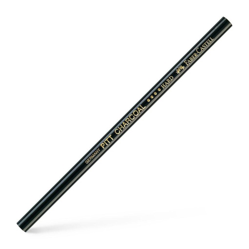 Lápis de Carvão Natural FABER-CASTELL Pitt Charcoal Hard